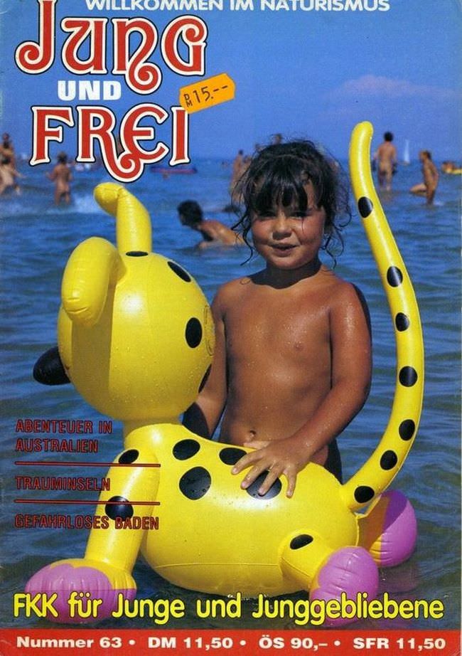 Jung und Frei Nr.63 - magazine Germany naturism [ギャラリーヌーディズム]