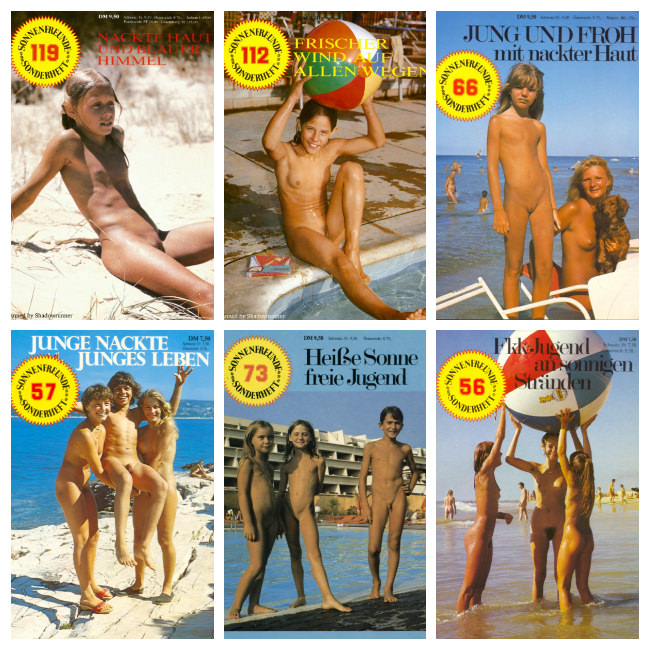 Sonnenfreunde Sonderheft Nr.56-119 retro family nudism photo magazine [ギャラリーヌーディズム]