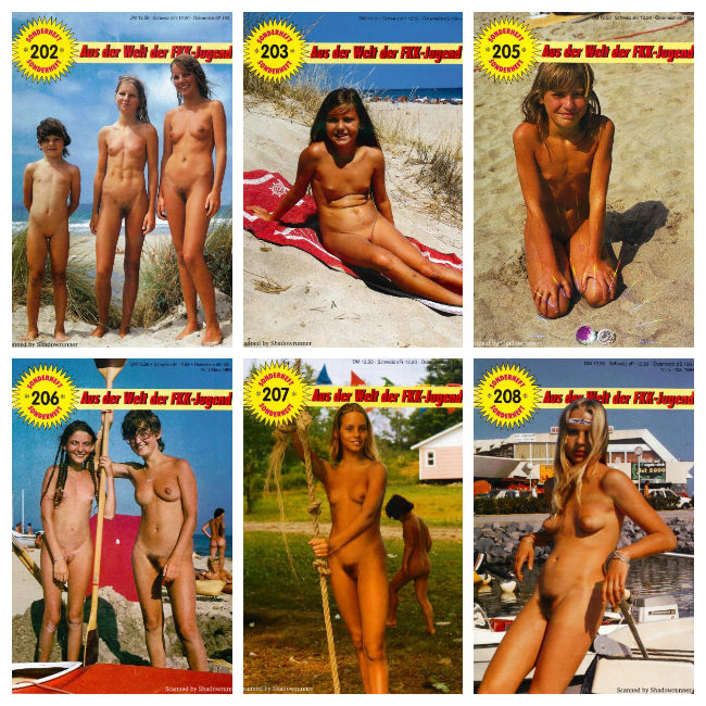 Sonnenfreunde Sonderheft Nr.200-208 magazine about nudism photo [ギャラリーヌーディズム]