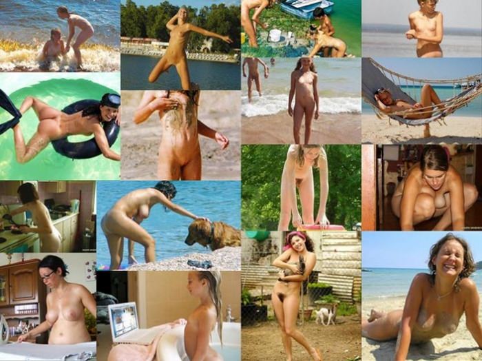 3 Photo Album nudists: Funny Moments Of Nudists Life-2, Nudists Housewives-2 And Young Nudists [ギャラリーヌーディズム]